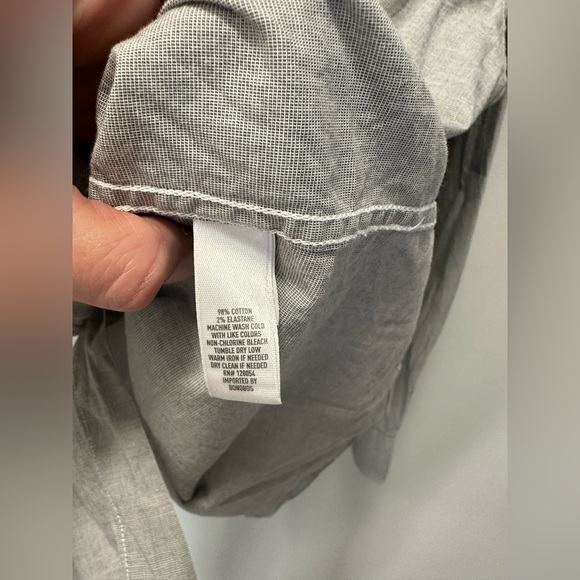 Bonobos Slim Fit Washed End On End Stretch Button-Down Shirt. Size XL - Picture 5 of 5